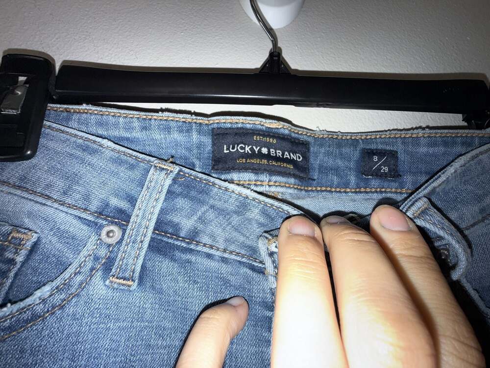 Lucky Brand Hayden Crop High-Rise Skinny Jeans - Picture 3 of 9
